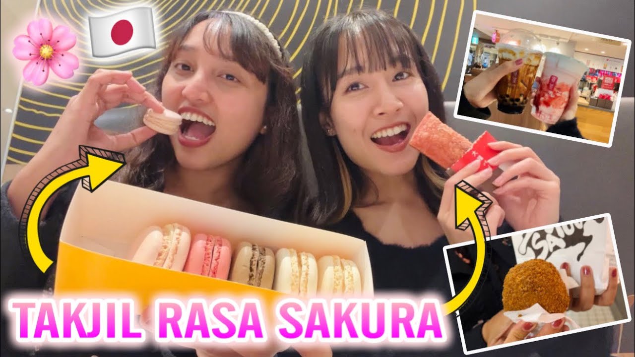 BUKA PUASA DI STREET FOOD JEPANG!! PUASA DI NEGERI SAKURA, TAKJILNYA RASA SAKURA JUGA?!😳🌸