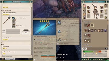 Tree of Savior | Crafting Galin Trident