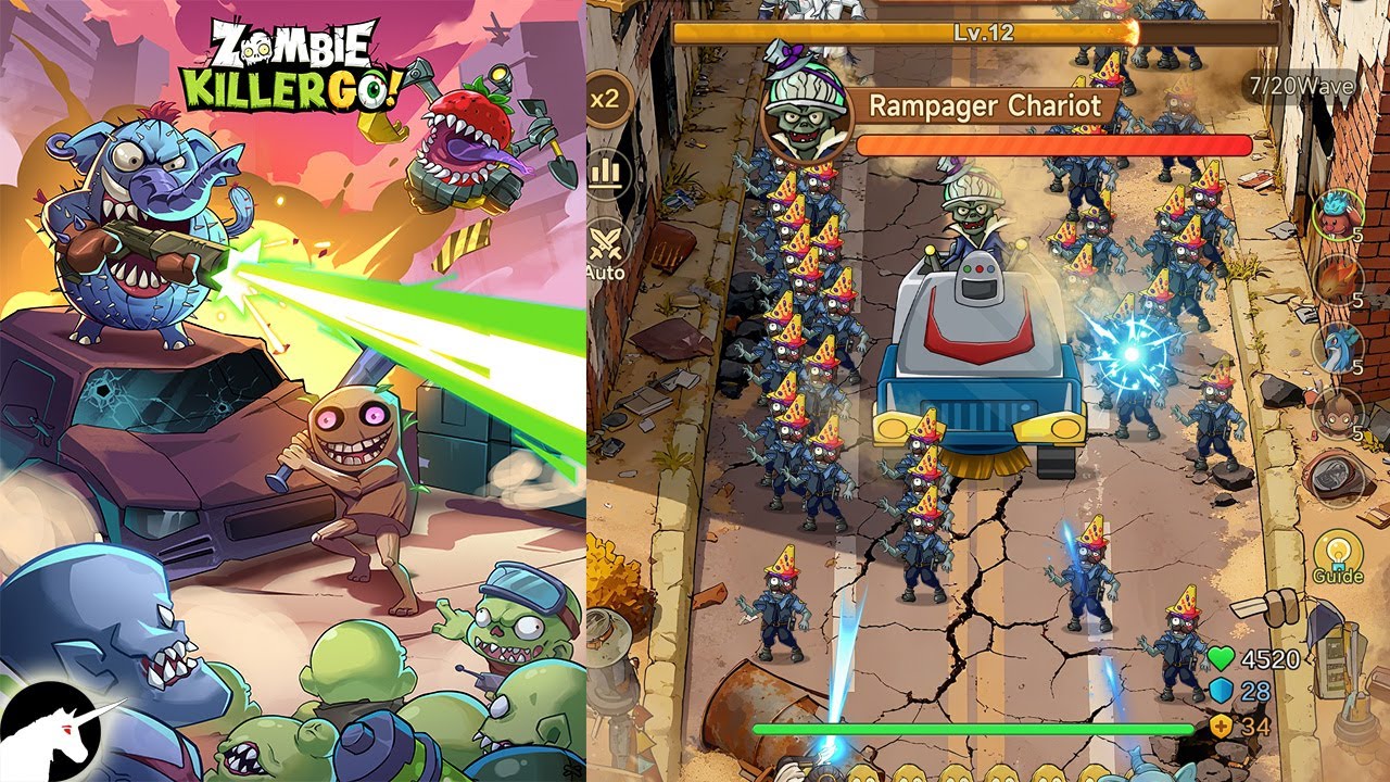 Zombie Killer GO! gameplay - YouTube