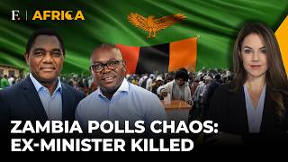 Zambia Election Chaos: Ex-Minister Kafwaya Killed by Police in Post-Poll Raid | Firstpost Africa