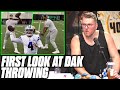 Pat McAfee Reacts To First Look At Dak Prescott Throwing Again