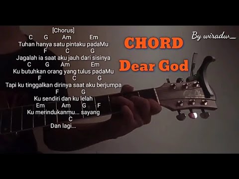 (TUTORIAL GITAR)Dear God Versi indonesia by wiradw_