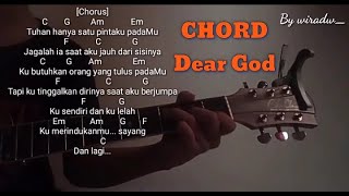 (TUTORIAL GITAR)Dear God Versi indonesia by wiradw_