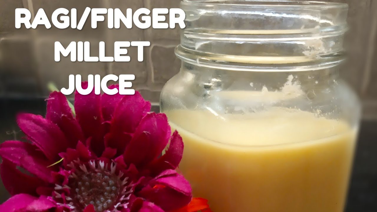 Ragi juiceFinger millet juicenachni juiceragi malt healthy drink