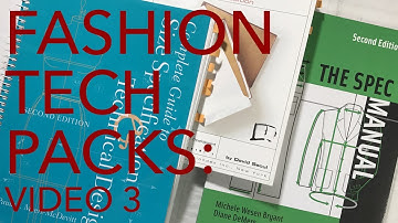 Fashion Design Tech Packs #3: Specs and Grading