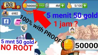 Cara Cheat / Mendapat Banyak Gold Ninja Heroes/Heroes Legend 100% With Proof - Tutorial Android screenshot 5