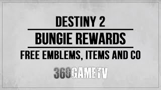 Destiny 2 Bungie Rewards - Claim your Emblems and other things Guide Tutorial Solution Tip