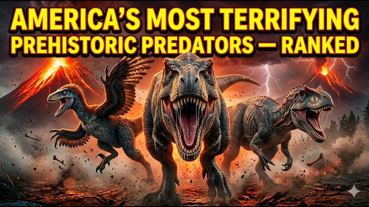Most Tricky Predator America's Most Terrifying Prehistoric Predators — Ranked - YouTube