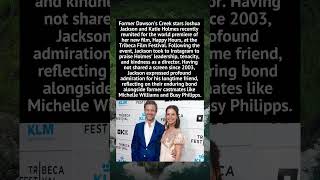 Joshua Jackson Praises Katie Holmes Following Emotional On-Screen Reunion #DawsonsCreek