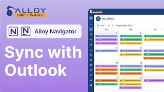 Organize It All: Sync Alloy Navigator With Outlook and Other Calendars screenshot 5