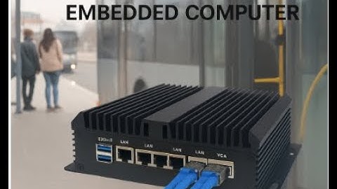 Rugged Industrial Embedded Computer | 4x SFP + 4x LAN + RS485/232 + GPIO | Sundar Techno Solutions