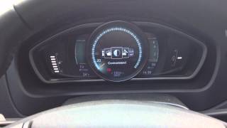 Volvo V40 T3 Start-up