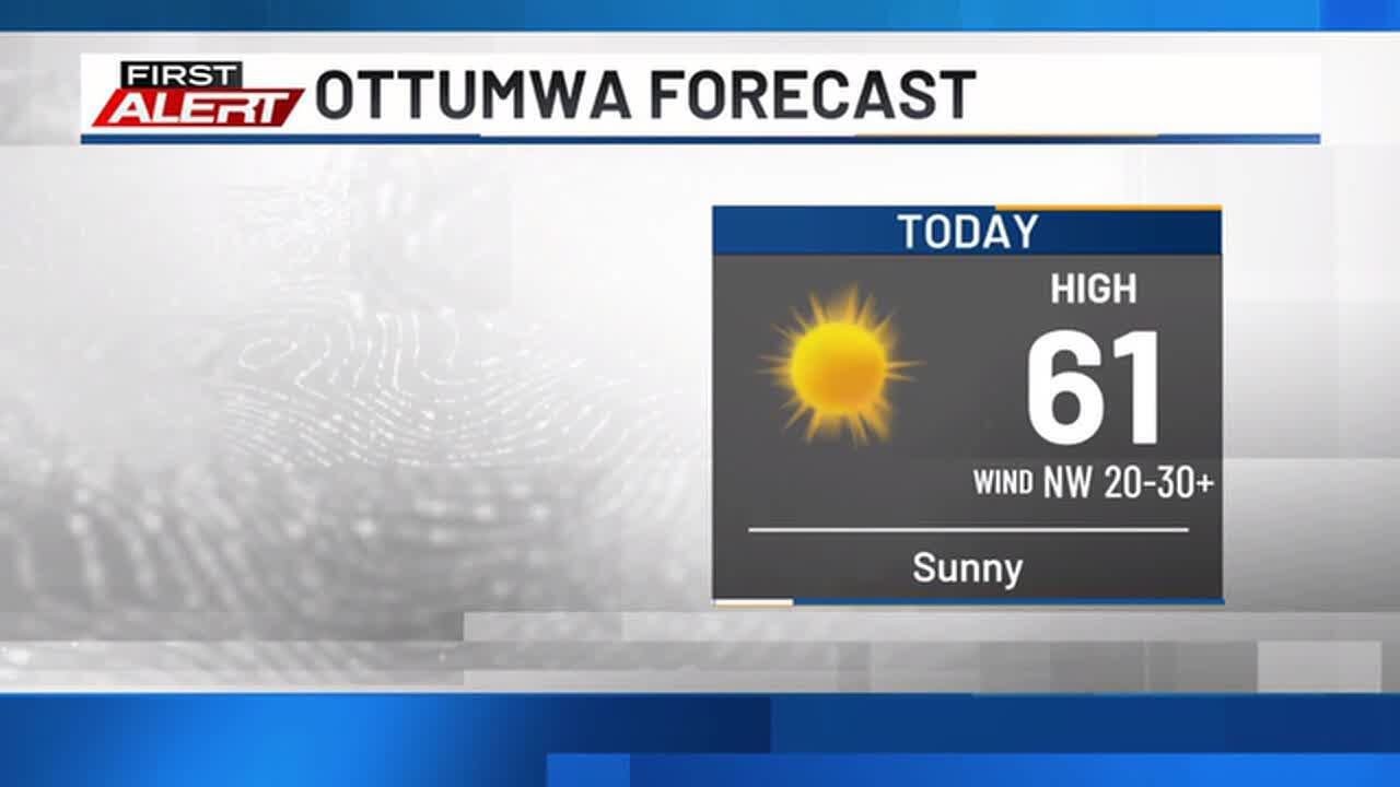 KYOU First Alert Forecast: Mostly sunny, cooler, and beezy - YouTube
