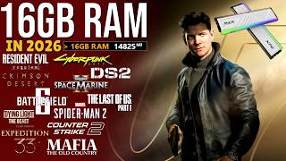 Is 16GB RAM Still Enough for Gaming in 2026? | 14 Games Tested
