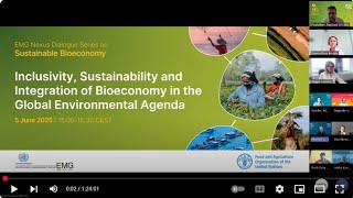 EMG Nexus Dialogue Series on Sustainable Bioeconomy [Dialogue 2]
