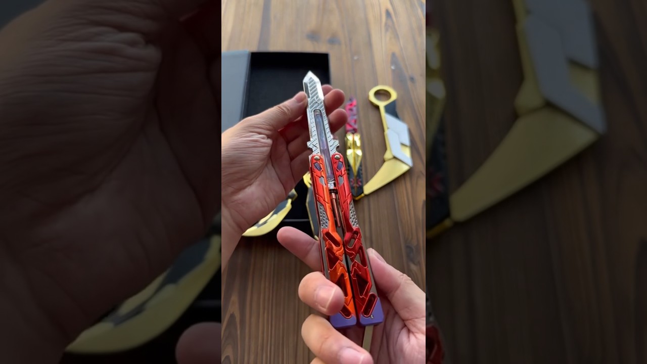 Apex Octane Heirloom Recolor Metal Balisong Unboxing 