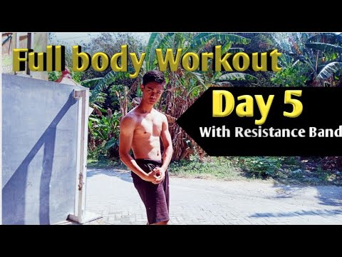 WO with Resistance Band (Leg , Biceps , Triceps)