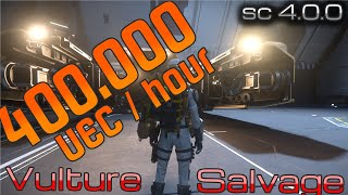 Easy 400.000 Uec Per Hour - 10 Mins. Fast Salvaging Guide