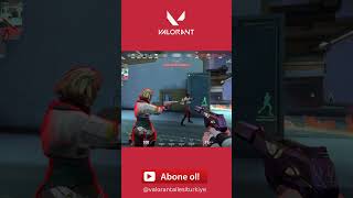 Clove Ghost la 1V5 clutch mükemmel bela attı #shorts #valorant #valorantclutchmoments #1v5clutch