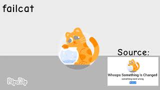 Something Went Wrong Island Failcat Animated