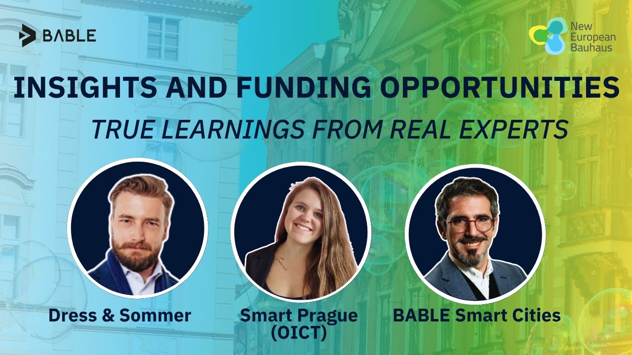 Reclaiming Urban Life with the New European Bauhaus Insights and Funding Opportunities