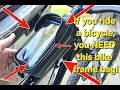 Lamicall Bike Frame Bag Waterproof - [1s Release] [2 in 1] Bike Phone Mount Holder, Bicycle Top Tube