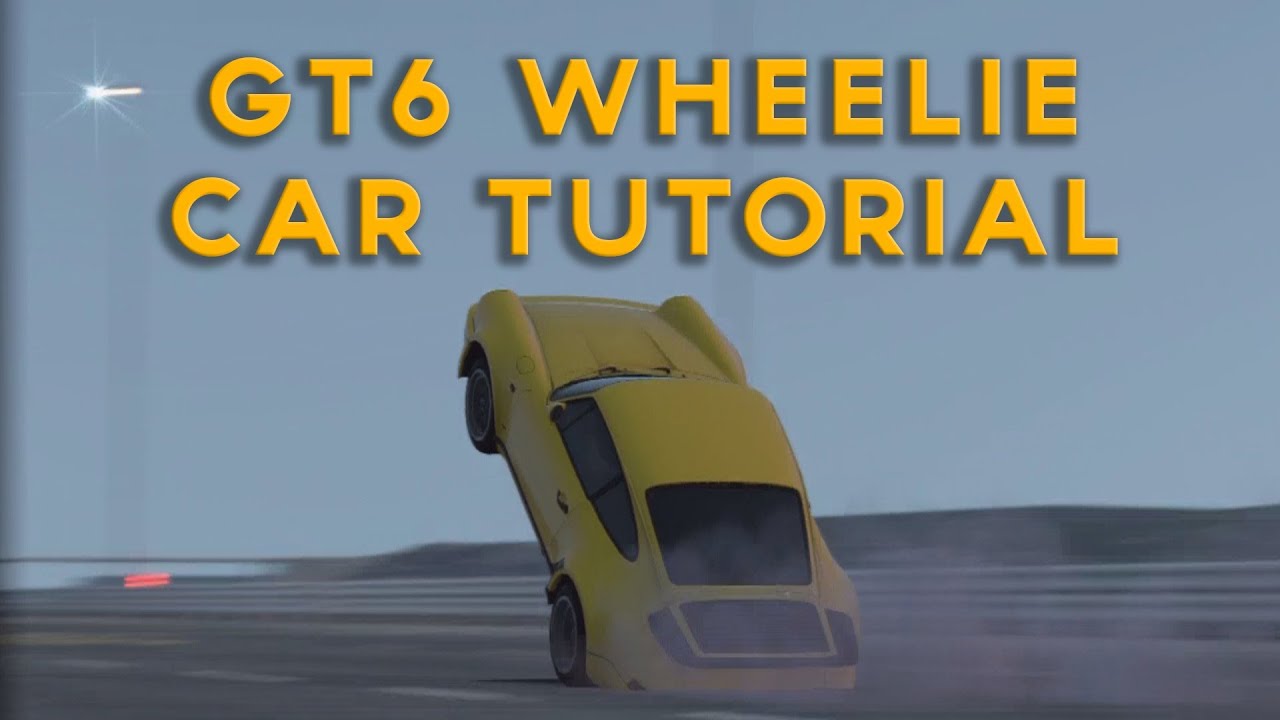 GT6 - How To Build A Wheelie Car! (Kustom Nitrous) | SLAPTrain