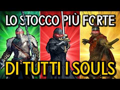 WHICH IS THE STRONGEST THRUSTING SWORD IN EVERY SOULS GAME? - The Definitive Ranking of Every Thr...