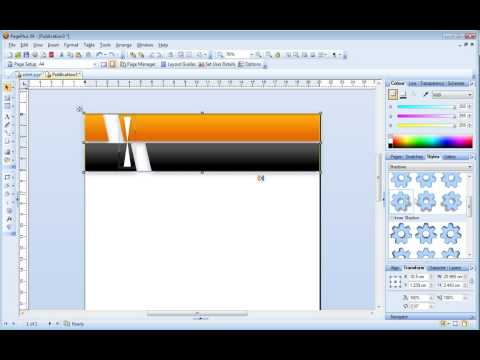 Serif PagePlus X4 Tutorial - Creating Graphics