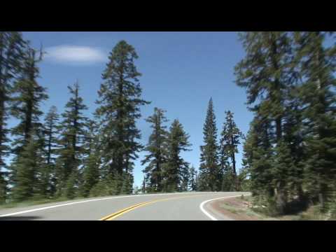 The drive from the town of Mount Shasta in California all the way to the base camp of the 14179 foot mountain sped up 400%