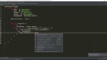 Адаптивное динамическое меню | Adaptive dynamic menu