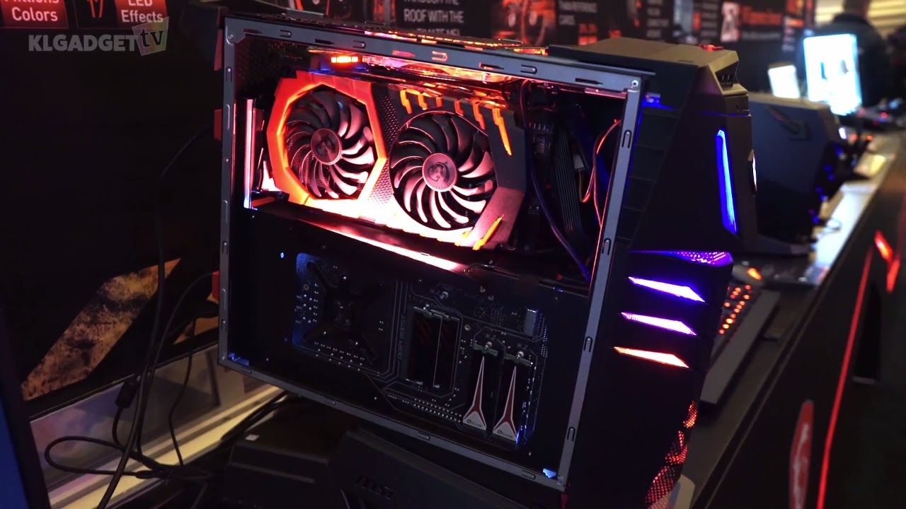 CES 2017: MSI"s Aegis Ti3 is a flagship gaming desktop with a good cooling design