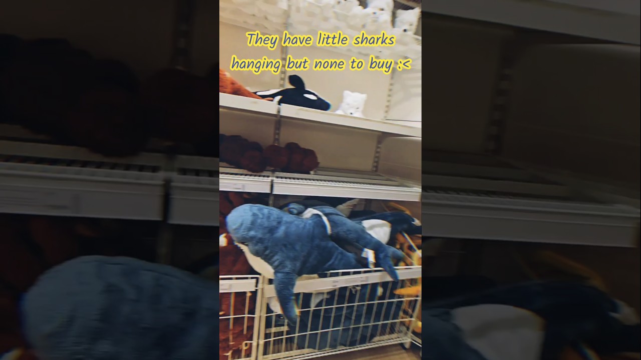💙Journey in IKEA for a shark!!💛 