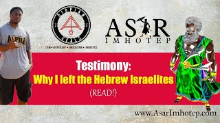 Why I left the Hebrew Israelites Part II: The Big Mad edition Leaving Hebrew Israelism Cultish Follow Up