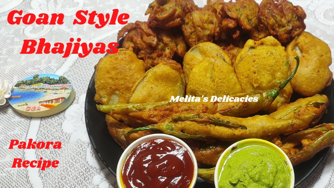 How to make Bhajiya At HomeCrispy Bhajiya RecipeIndian FrittersMixed