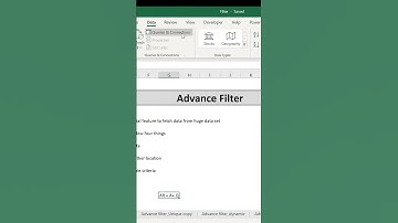 Excel Advanced Filter Explained: Filtering Data Like a Pro - 3, Automation Analytics, MIS Family