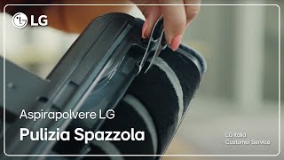 Aspirapolvere Lg Come Pulire La Spazzola Dellaspirapolvere Lg A9 Cordzero