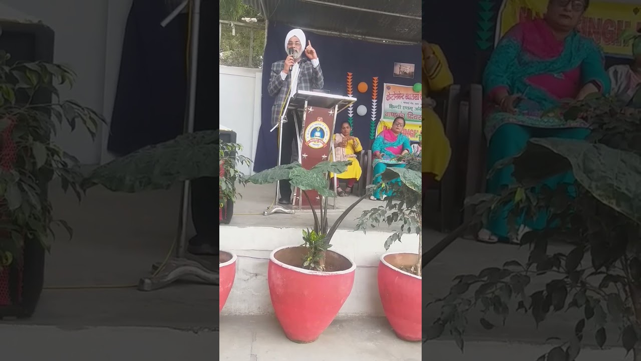 Speech by Sir N.S. Ruprah Secretary of sikh education society sadar on ocassion of Republic Day