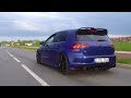 Golf r mk7 launch control  custom cat back exhaust