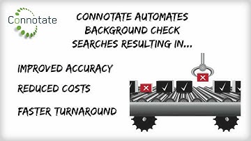 Background Check Solution | Connotate Web Data Extraction