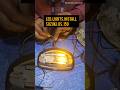 how to install Led lights Suzuki GS 150 back light led lights install #shorts #shortsfeed #foryou