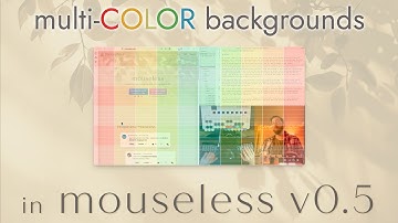 NEW in Mouseless: 🌈 Multi-Color Backgrounds and Modifier Clicks (new on Windows)