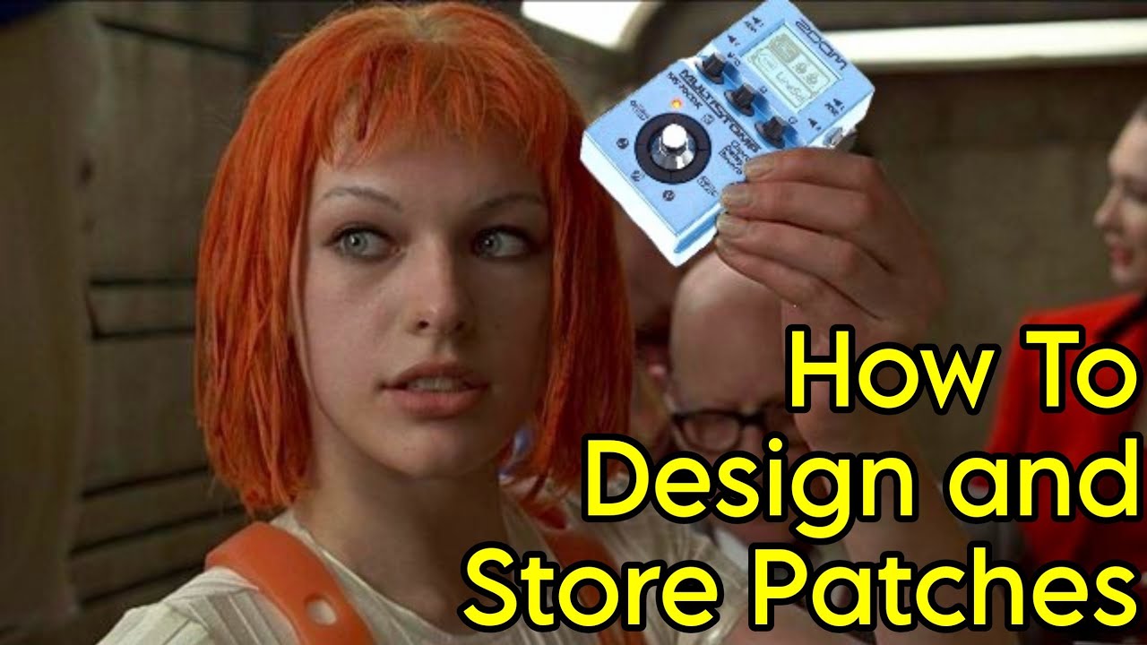 Zoom MultiStomp - Video Manual: How to Design and Store Patches
