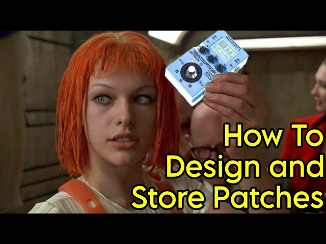 Zoom MultiStomp - Video Manual: How to Design and Store Patches