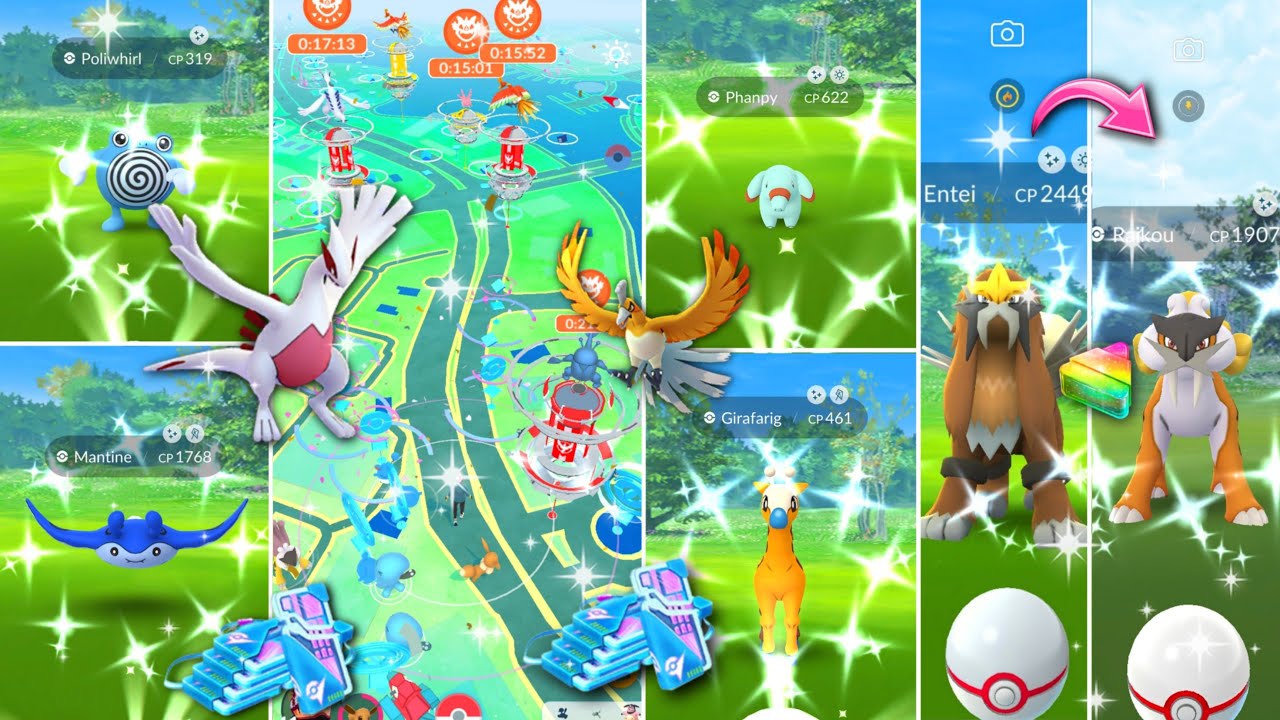 Pokémon GO – The Rarest Pokémon Including Wild, Shiny, Mythical