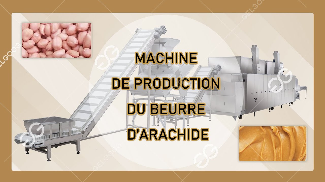 Ligne Complète De Fabrication De Beurre D'Arachide À Vendre