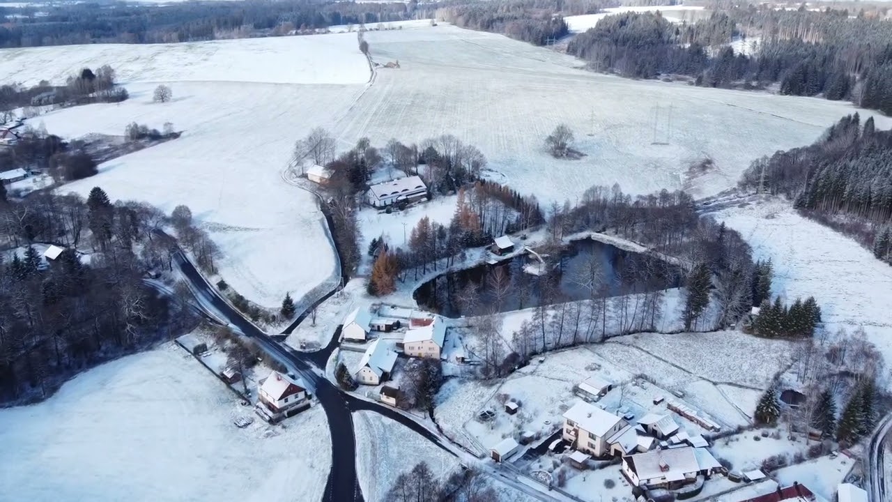 Dji Mavic Mini in Winter: Panorama Vysočiny (CZ)