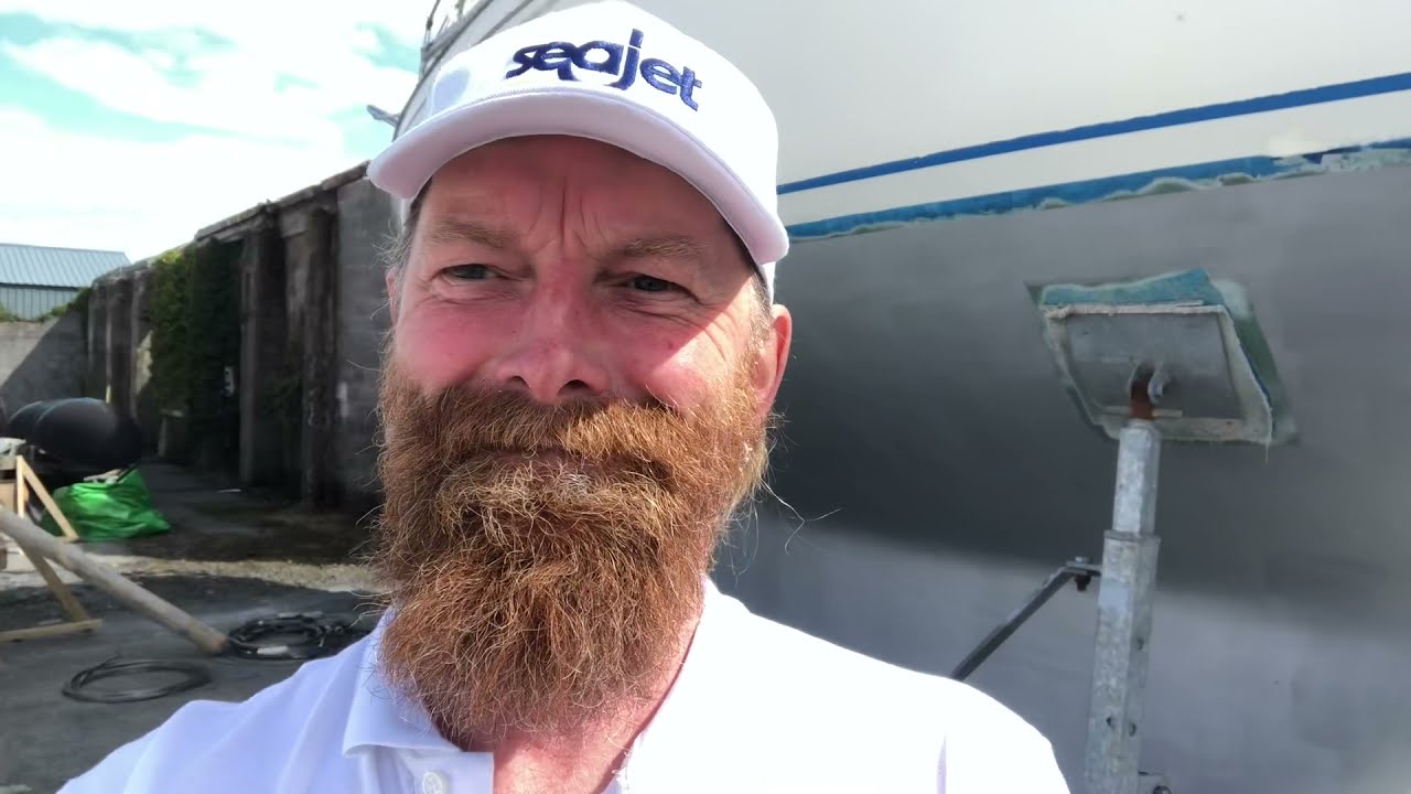 Getting my boat ready to sail solo nonstop around the world. Anti-foul application. Episode 15.