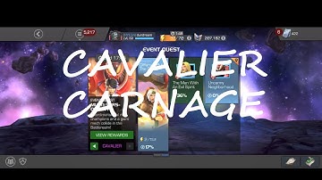 CAVALIER Carnage | Multi verse onality CAVALER EQ | MCOC | MARVEL CONTEST OF CHAMPIONS |
