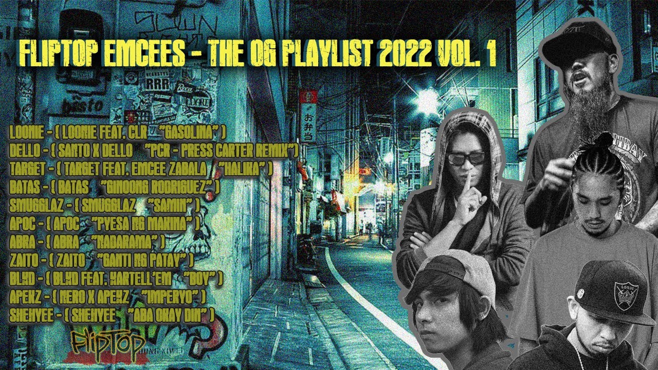 OPM Rap (FlipTop Emcees OG Playlist Vol. 1) YouTube